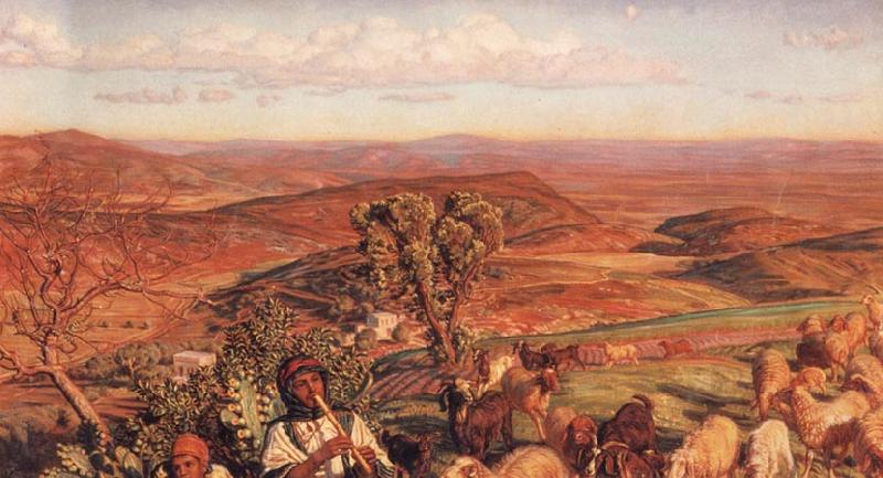 William Holman Hunt The Plain of Esdraelon from the Heights above Nazareth oil painting image